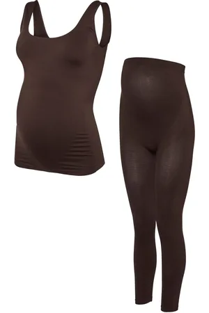 Mama;licious Seamless Maternity Top and Leggings SetS-M
