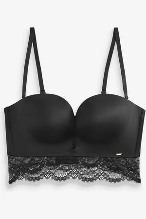 Lipsy London Stropløs blondebra med dyb udskæring65C