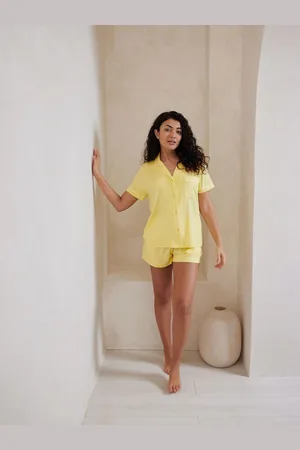 Chelsea Peers TENCEL Modal Short Button Up Pyjamas Set36