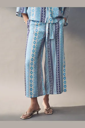 MARELLA Emme Marella Blue Risico Long Trousers42