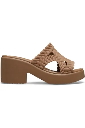 Crocs Brooklyn Woven Sepia Kilehæle Sandaler7