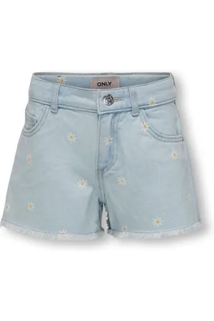 ONLY Denim Flower Shorts116122cm