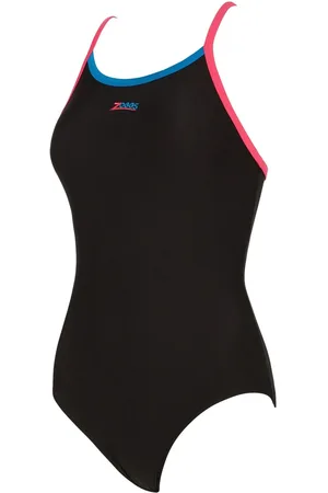 Zoggs Cannon Strikeback Black Swimsuit46