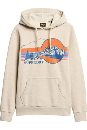 Superdry Outdoor Graphic Stribet HættetrøjeM