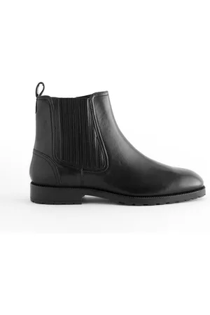 Next Forevigt Comfort Læder Chelsea Ankel Støvler