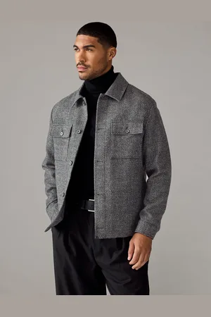 Next Brushed Check ShacketXXL
