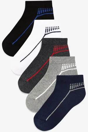Next 5 Pack Cushioned Footbed Sports Trainer SocksUK 12.5 - 3.5