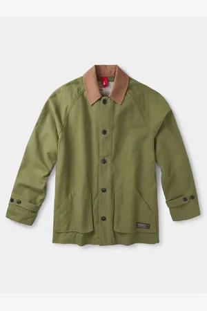 Aubin Green Ingham Barn 100% Cotton Jacketxlarge
