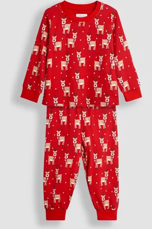 JoJo Maman Bébé Jul Jersey Pyjamas2 - 3 år (92 - 98cm)