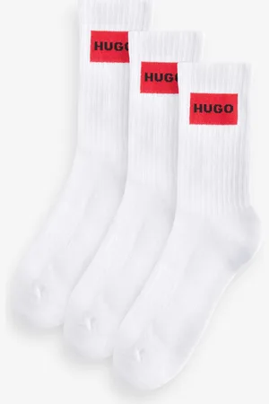 HUGO BOSS Ribbed Stretch Cotton Socks 3 PackL - XL