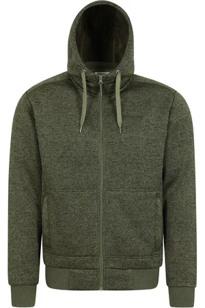 Mountain Warehouse Mens Nevis Fleece Lined HoodieL