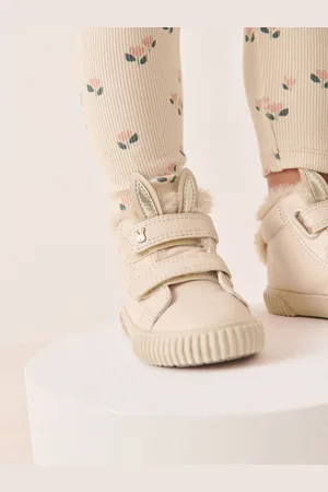 Next Touch Fasten Strap High Top Trainers