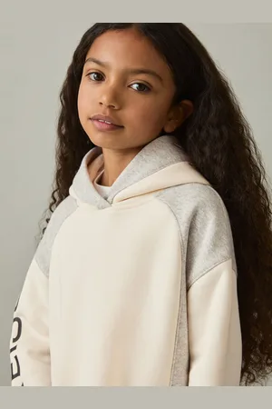 Reiss Coral Colourblock Hooded Jersey Dress7 - 8 år (122 - 128cm)