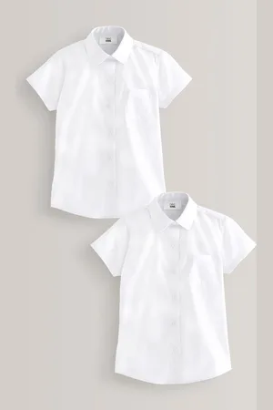 Next 2 Pack Kortærmet skoleskjorter (3-18år)4 år (104cm)