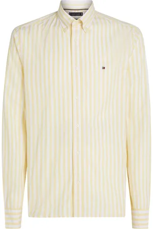 Tommy Hilfiger Normal pasform Flex Poplin Stribet 100% Bomuld SkjorterStor