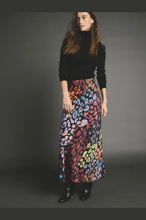 Next Trykt Satin Midi Nederdele36 Petite