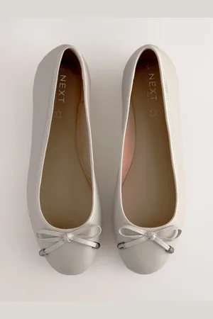 Next Forever Comfort Rund Toe Læder Ballerina Sko