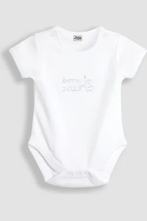 JoJo Maman Bébé Born In 2025 Embroidered Body6268cm