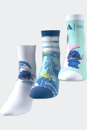 adidas Little Kids Disney Lilo and Stitch Socks 3 Pack11-11.5