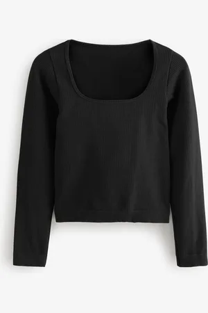 Next Scoop Ribbed Long Sleeve TopXS-S