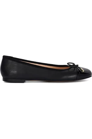 Dune Highest Flexible Sole Contrast Ballerina Flats