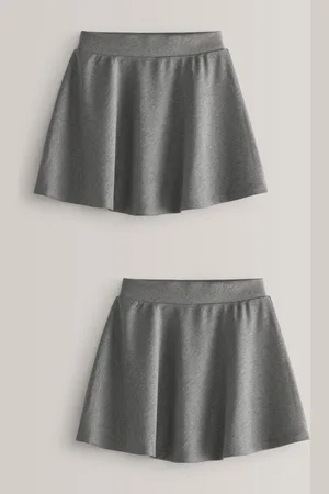 Next 2 Pack Pull-On Jersey Stretch School Skater Skirts (3-17yrs)14 år (164cm)