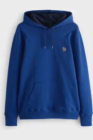 Paul Smith Navy Zebra Print Logo Hoodie3XL
