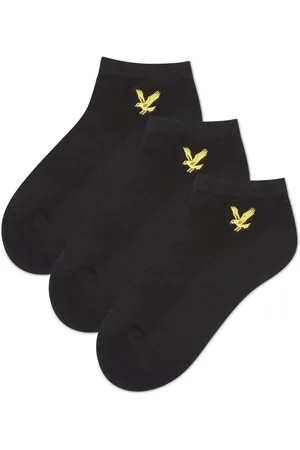 Lyle & Scott Gant Boys Cotton Ankle Socks 3 Pack3 - 5 år (98 - 110cm)