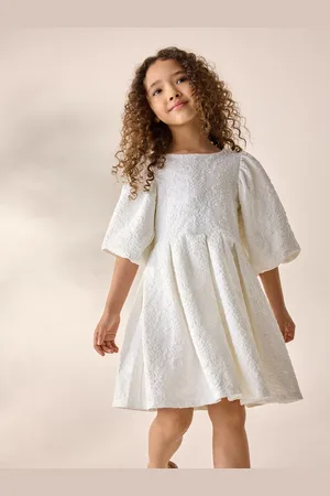 Next Puff Sleeve Occasion Dress (3-16yrs)128134cm