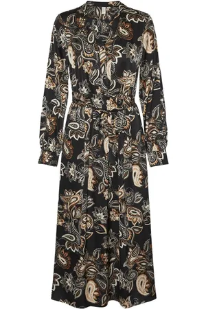 VERO MODA Shirt Dress In All Over Paisley Print38