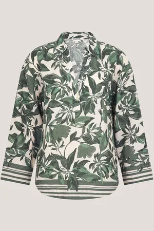 Monsoon Clover Blomster Tryk BluseX-Large