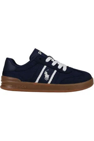 Ralph Lauren Kids Hertiage Court III Gum Sole Trainersuk4eu37