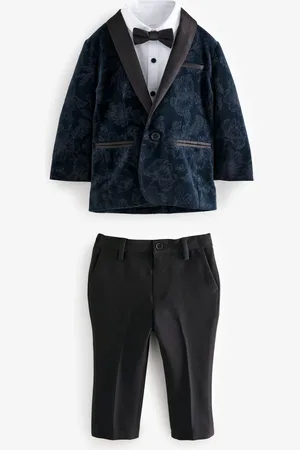 Next Blazer, Shirt, Trousers And Bow Tie Set (3mths-9yrs)18 - 24 måneder (86 - 92cm)