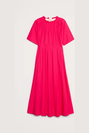 Banana Republic Poplin Tie-Back Maxi Dressmedium