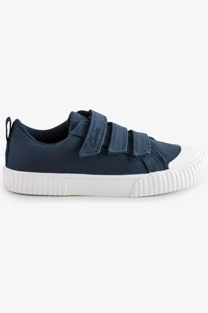Clarks Canvas Foxing Vibe Kid Sko8