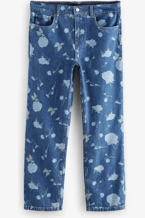 Next 100% Bomuld Lige bukseben jeans20 L