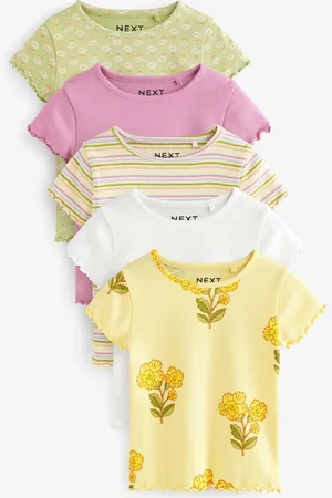 Next Ribbed T-Shirts 4 Pack (3mths-7yrs)9298cm