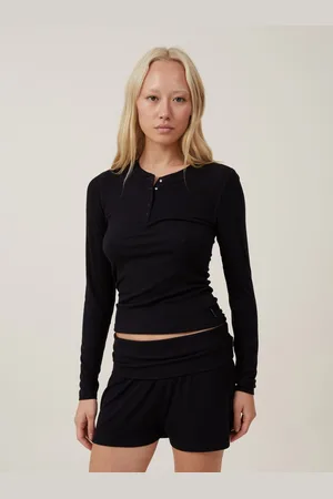 Cotton On Sleep Recovery Henley Long Sleeve Pyjamassmall