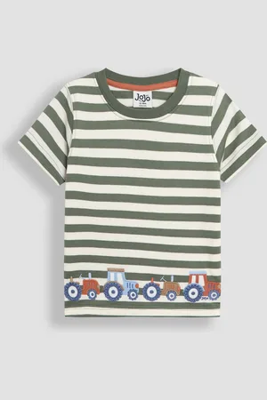 JoJo Maman Bébé Appliqué Border T-shirt116122cm