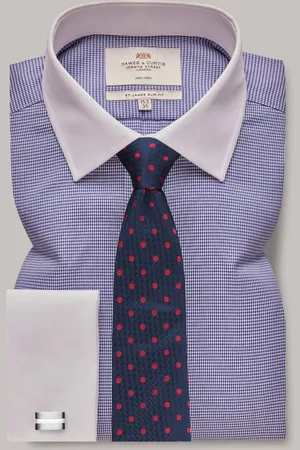 Hawes & Curtis Dogstood 100% Cotton White Shirt155in