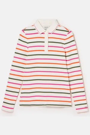 Joules Fairfield Langærmet Ribbet poloshirt44