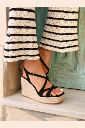 Linzi Lexie Strappy Square Toe Kilehæle