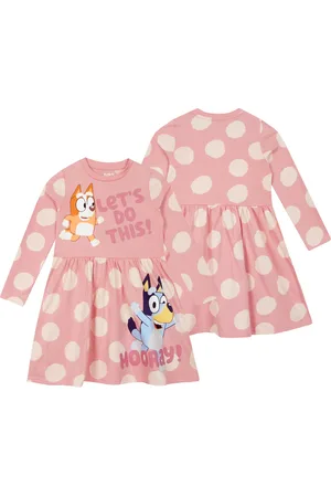 Character Girls 100% Cotton Bingo Polka Dot Dress5 - 6 år (110 - 116cm)