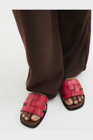 River Island Weave Mules Flat Sandalseu41