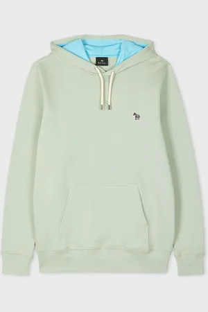 Paul Smith Regular Fit Green Logo 100% Cotton Hoodiexlarge