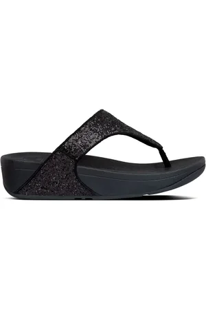 FitFlop Lulu Glitter Toe-Post Sandaler