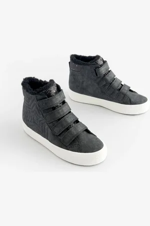 Next High Top Trainers with Touch Close Fastening