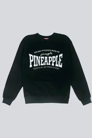 Pineapple Sweatshirt med logo til kvinderXL