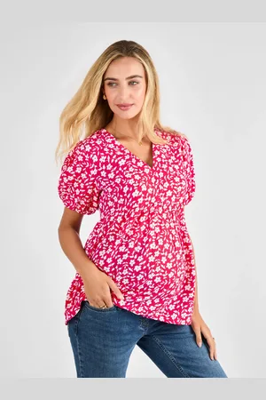 JoJo Maman Bébé Floral Maternity Blousesmall