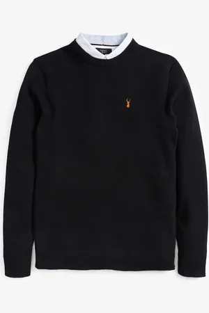 Next Regular 100% Cotton Mock Shirt JumperM Reg
